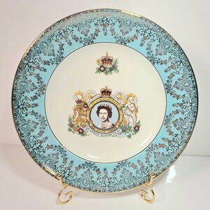 Royal Memorabilia Plate – Queen Elizabeth II Silver Jubilee 1977